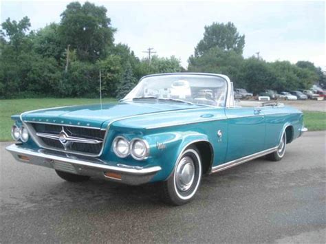 1963 Chrysler 300 Pacesetter Edition Convertible For Sale Classiccars