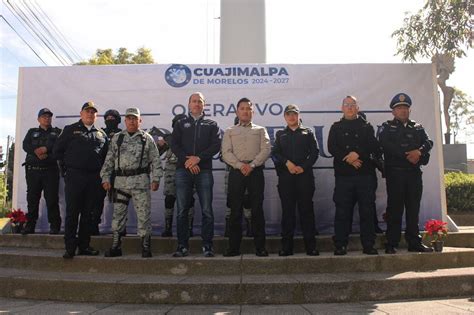 Refuerzan Para Navidad Segura En Cuajimalpa