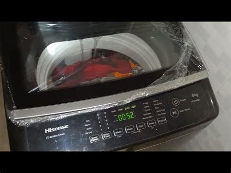 How To Use A Hisense Automatic Kg Top Loader Washing Machine Without