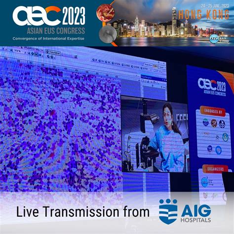 Aig Hospitals On Twitter Today We Did The Live Transmission Of