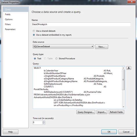 Ssrs Tutorial Part How To Configure Dataset In Ssrs Reporting