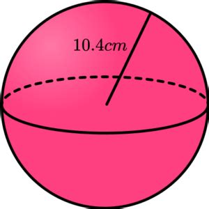 Volume Of A Sphere Gcse Maths Steps Examples Worksheets Library