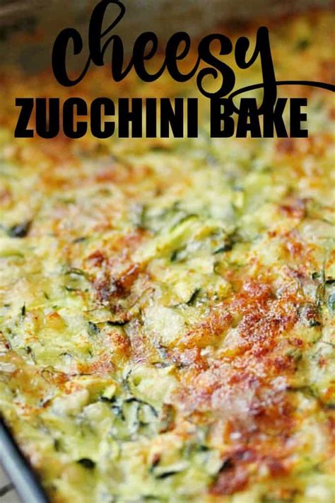 Cheesy Zucchini Bake Simply Stacie