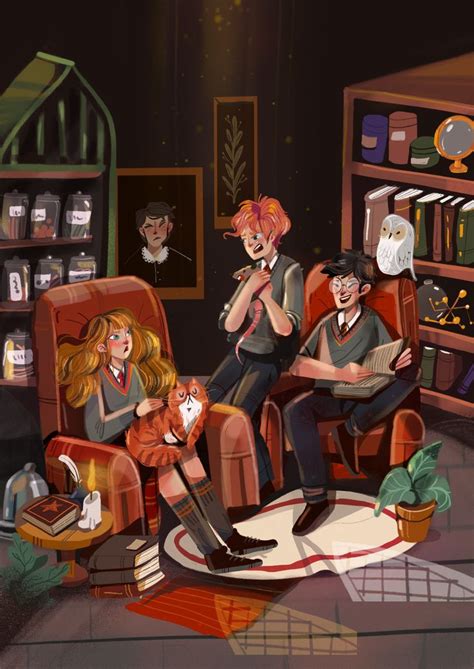 Harry Potter Fan Art On Behance Anime De Harry Potter Arte De Harry Potter Personajes De