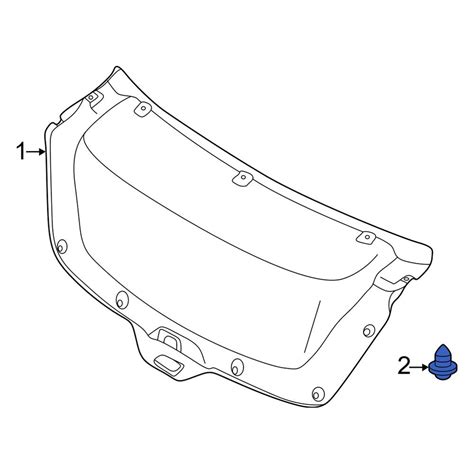 Kia OE 8659028000 - Radiator Support Access Cover Bolt
