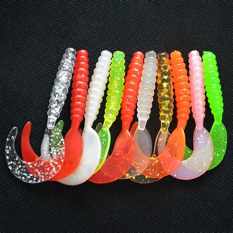 Pcs Jigging Esche Da Pesca In Silicone Morbido Cm Cm Gamberetti