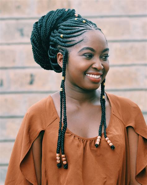 43 Fulani Braid Style Inspiration Gallery Rambut Kepang Box Braids Hairstyles Gaya Kepang