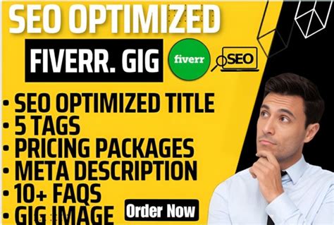 Optimise Your Fiverr Gig Seo Description And Profile To Rank Higher By