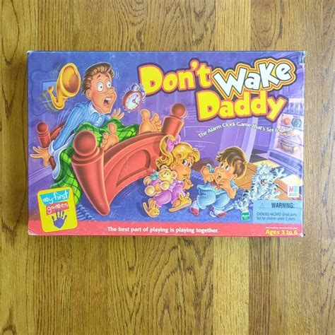 Hasbro Toys Vintage Milton Bradley Dont Wake Daddy Board Game