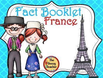 France Fact Booklet And Activities With Digital Activities Digital