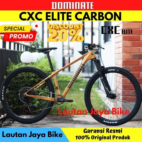 Jual Sepeda 29 Mtb Dominate Cxc Elite Frame Carbon 12 Speed Shopee