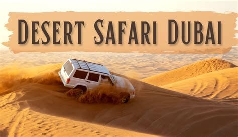 Best Desert Safari Dubai Packages Premium Affordable