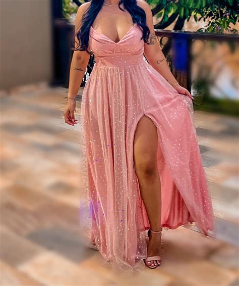 Vestido De Festa Nude Rose Madrinha De Casamento Roupa De Casamento Feminina Usado 82903876