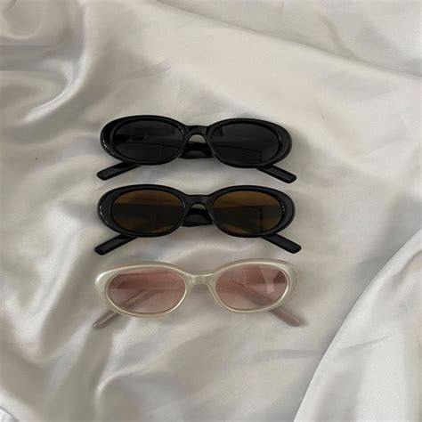 Oval Sunglasses Etsy