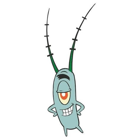 🥇 Pegatinas Plankton Bob Esponja 🥇