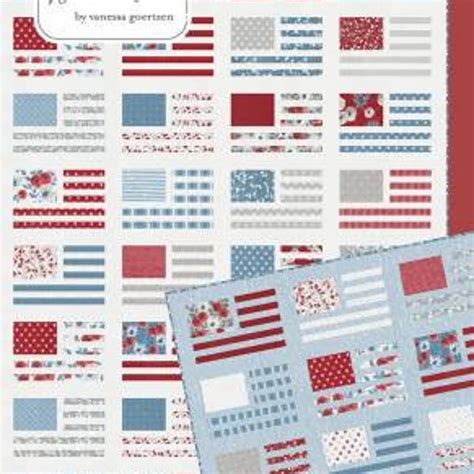 Old Glory Quilt Kit Etsy