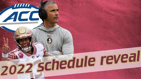 Fsu Football 2022 Schedule Reaction Florida State Seminoles Acc