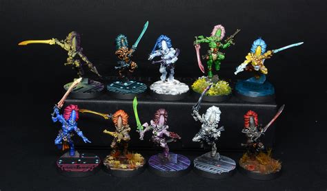 10 Different Howling Banshees Rwarhammer40k