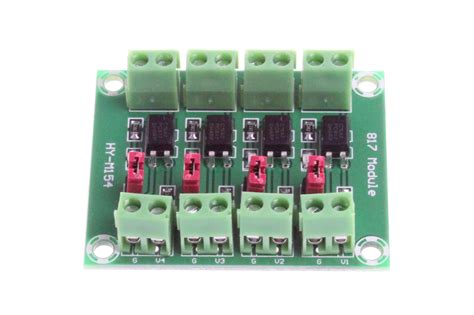 NOYITO PC817 4 Channel Optocoupler Isolation Board Voltage Converter