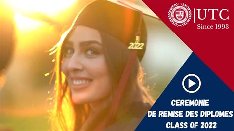 UTC Cérémonie de Remise des Diplômes 2022 YouTube