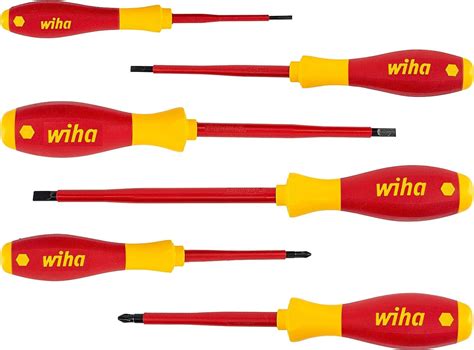 Wiha Schraubendreher Set Softfinish Electric Schlitz I Pozidriv