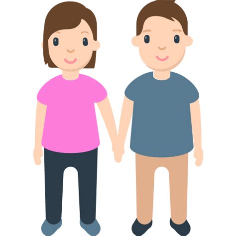 Man And Woman Holding Hands | ID#: 11444 | Emoji.co.uk