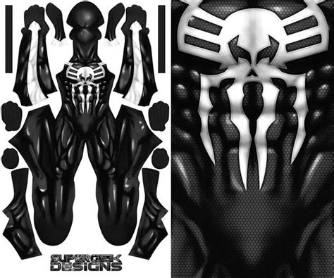 SPIDER MAN 2099 SYMBIOTE Pattern File SUPERGEEK DESIGNS Spiderman