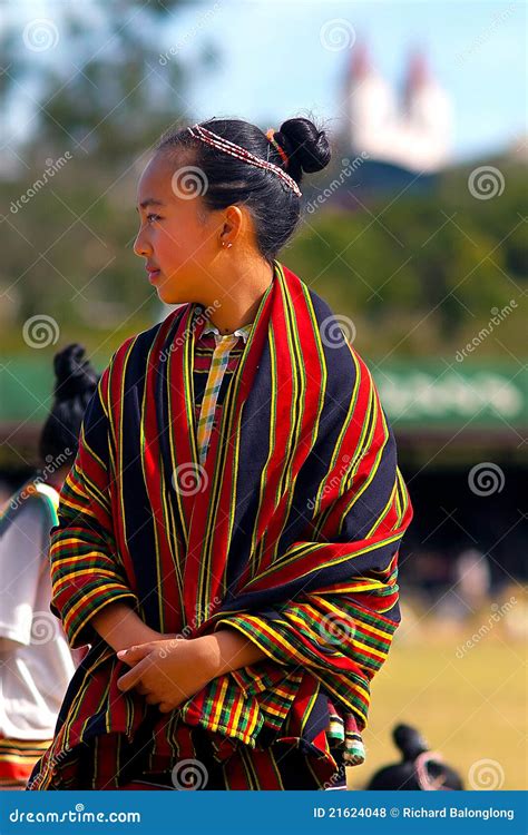 Girl With Traditional Igorot Clothing Editorial Image | CartoonDealer ...