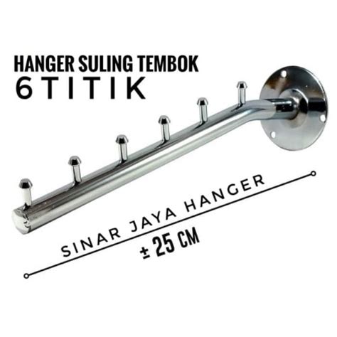 Jual Hanger Suling Tembok Titik Gantungan Baju Display Toko Kota