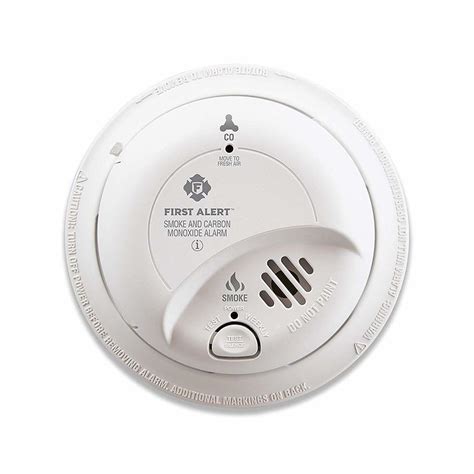 First Alert Ac Hardwired Combination Smoke And Carbon Monoxide Detector