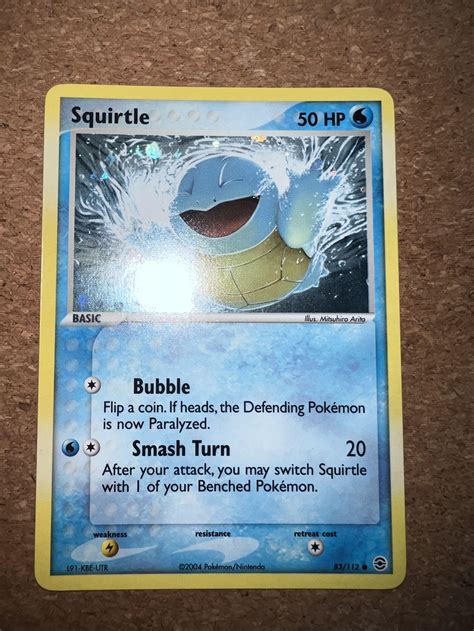 squirtle pokemon card 9