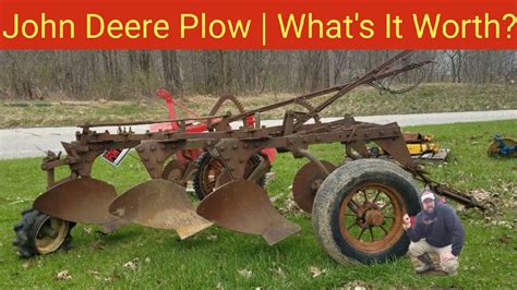 John Deere Plow What S It Worth Youtube