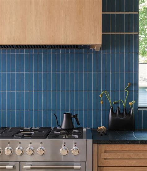 Iconic Blue 2x8 Subway Tile Architectural Grade Ceramics From Zia