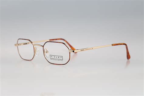 Sisley Sly 309 13m Vintage 90s Gold And Tortoise Small Etsy