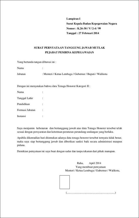 Contoh Surat Pernyataan Direksi Tentang Tanggung Jawab Atas Laporan