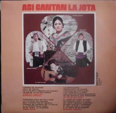 FOLK CANTAUTORES JOTAS Y MAS ARAGONES V V A A LP ASI CANTAN LA JOTA 1974