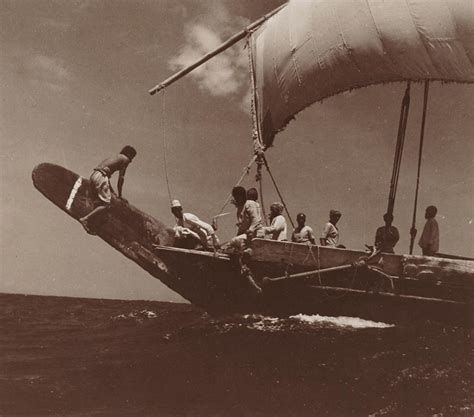 Turn-of-the-century maritime photographs, dhows off the east African coast