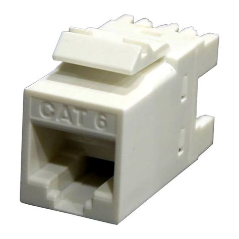 Conector Rj 45 CAT6E Femea 8 Vias Branco IMI7105 B6 Hammer Fertronica