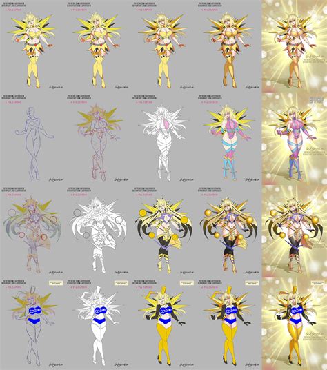 Pia Zapdos Pokegir Steps Digital Painting Tutorial By Ladykraken On