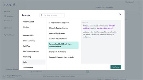 How to create an AI marketing strategy in 5 easy steps | Copy.ai
