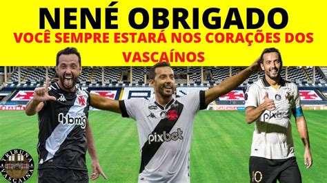 Despedida Do Nen Do Vasco Ele Volta Ano Que Vem Lances Do Nen