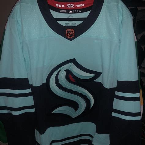 Seattle Kraken Reverse Retro 20 Jersey Size 54xl Depop