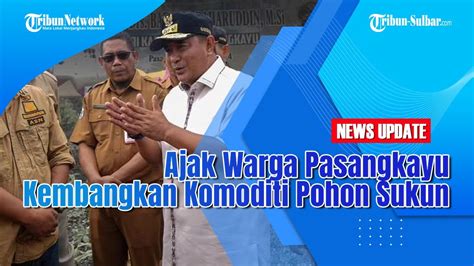 Pj Gubernur Sulbar Ajak Warga Pasangkayu Kembangkan Komoditi Pohon