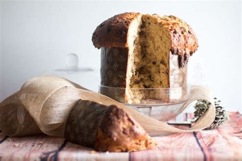 Panettone De Chocolate Y Almendra Crocanti Receta Italiana Con