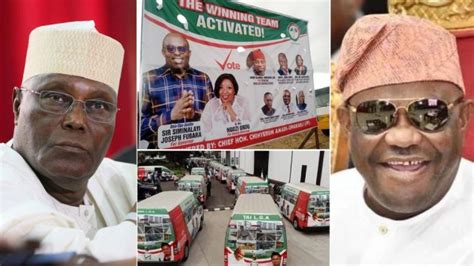 2023 Wike Inaugurates Rivers Pdp Campaign Council Removes Atikus Picture On Posters Intel