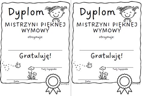 Dyplom Logopedyczny Domologo Pl