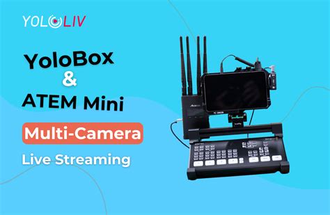 Atem Mini With Yolobox My Set Up For Live Multi Camera Multi Streaming