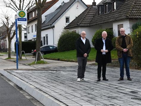 Weitere Bushaltestellen in Düren werden barrierefrei ausgebaut DN News