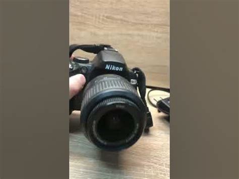 Зеркальный фотоаппарат Nikon D60 - YouTube