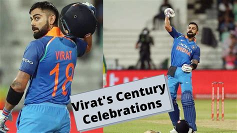 How Virat Kohli Celebrates After Scoring A Century Virat Kohlis